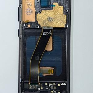 SG S20/G980F LCD F/S CW FRAME - O (BLACK)